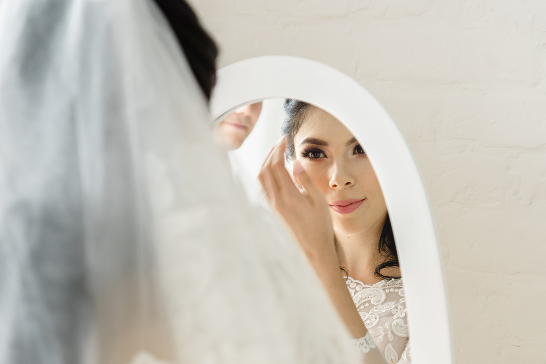 Свадебный Фотограф Запорожье Маша Рихтер зеркало невеста
